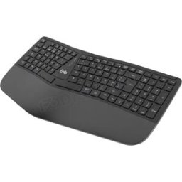 Advance Clavier sans fil Bluetooth ergonomique T'nB Ergo (Noir)