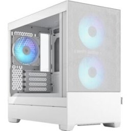 Boitier Mini Tour Micro ATX Fractal Design Pop Mini Air RGB Avec panneau vitré (Blanc)