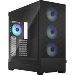 Boitier Grand Tour E-ATX Fractal Design Pop Air XL RGB avec panneau vitré (Noir)