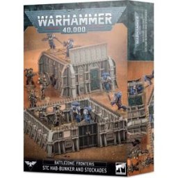 Games Workshop Warhammer 40k - Zone de Bataille Fronteris : SCS d'Hab-bunker et de Palissades