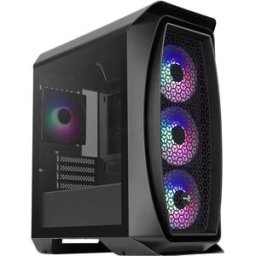Boitier Mini Tour Micro ATX AeroCool Aero One Mini Frost RGB avec panneau vitré (Noir)