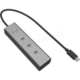 Hub USB-C I-Tec Charging Metal Pro - 5 ports USB-C 3.0 (Gris)