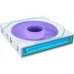Lian-Li Ventilateur de boitier Lian Li Uni Fan SL-Infinity Wireless RGB - 14cm (Blanc)