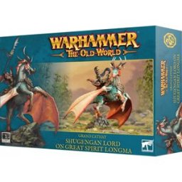 Games Workshop Warhammer ToW - Grand Cathay Seigneur Shugengan sur le Grand Esprit Longma
