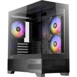 Boitier Mini Tour Micro-ATX Antec CX500M aRGB avec panneaux vitrés (Noir)