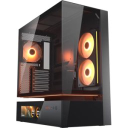 Cougar Gaming Boitier Moyen Tour ATX Cougar CFV235 Vision RGB avec panneaux vitrés (Noir)
