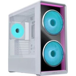 Boitier Moyen Tour E-ATX Lian-Li Lancool 217 Infinity avec panneau vitré (Blanc)