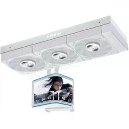Lian-Li Kit Watercooling AIO Lian Li HydroShift II OLED P28 RGB - 360mm (Blanc)
