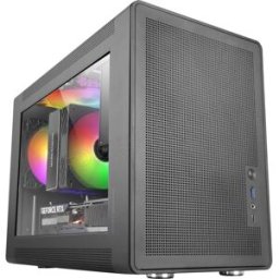 Boitier Mini Tour Micro ATX Mars Gaming MC-XPS avec panneau vitré (Noir)