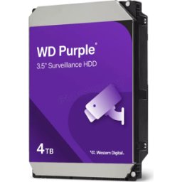 Disque Dur 3,5" Western Digital Purple Surveillance 4To 128Mo - S-ATA