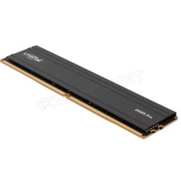 Barrette mémoire 16Go DIMM DDR5 Crucial Pro 5600MHz (Noir)