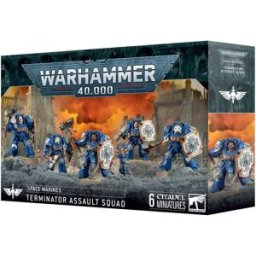 Games Workshop Warhammer 40k - Space Marines Escouade d'Assaut de Terminators (2025)