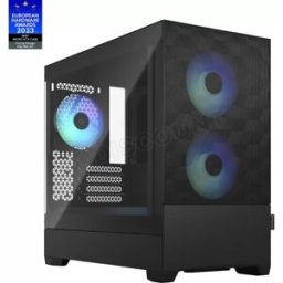 Boitier Mini Tour Micro ATX Fractal Design Pop Mini Air RGB Avec panneau vitré (Noir)