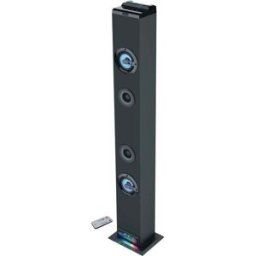 Enceinte Bluetooth Inovalley Hp58 Bth Colonne 60 W Led Multicolores Fm Aux Usb Microsd Télécommande