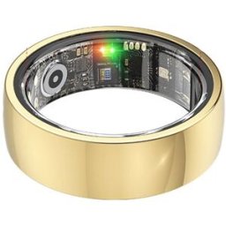 INF Smart Ring R1000 – Bluetooth 5.0, Moniteur De Sommeil Et D'oxygène Dans Le Sang Gold 8
