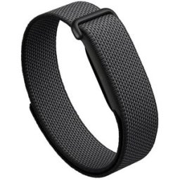 Bracelet Connecté Fitbit Air Noir Volcanic Tissu Tactile Sans Écran Google Capteurs Santé 34,9 X 17 X 8,3 Mm