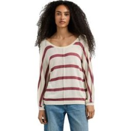 Pepe Jeans Pull Alberta Dark Blush Pink S Femme
