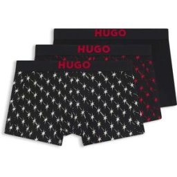 Hugo Boxers Gift 10268005 Trunk Red 3 Unités Open Red S Homme