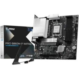 MSI Carte Mère Pro B860m-p Wifi6e Black / Silver One Size unisex