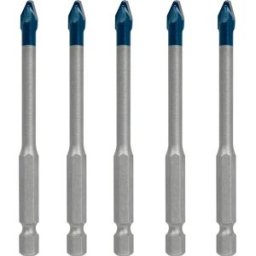 Bosch Jeu De Forets Expert Hex-9 Hard Ceramic 6 X 90 Mm 5 Unités Grey One Size