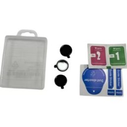 INF Protection d'objectif en métal 3 pièces pour iPhone Le noir iPhone 16 Pro/16 ProMax