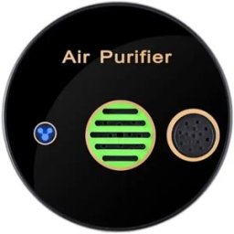 INF Purificateur d'air double cœur plasma et ions négatifs - Portable USB-5V 5W sans consommable, élimine formaldéhyde, TVOC,
