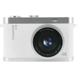 INF Appareil photo numérique Y03 blanc - Vidéo 1080p HD, Zoom numérique 16X, Écran 2.4-inch, Support carte TF, Mémoire non Blanc