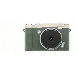INF Appareil photo numérique compact 4K avec écran rabattable IPS 2.4-inch, zoom numérique 16x, lampe LED et charge Type-C Vert