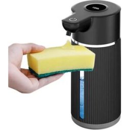 INF Distributeur de Savon Automatique à Écran - Hygiène et Confort pour Votre Maison Le noir