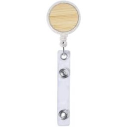 Porte Badge Personnalisé - Alikra pas cher bambou polystyrène (PS) naturel paille de blé