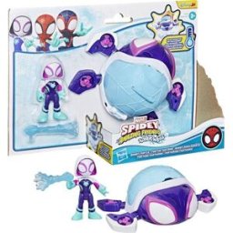 Hasbro Figurine et véhicule Waterwebs Ghosts Tortues - Spidey et ses amis extraordinaires