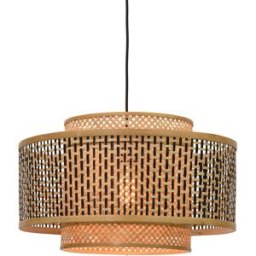 GOOD & MOJO - Suspension Bhutan - Bois naturel - Bambou