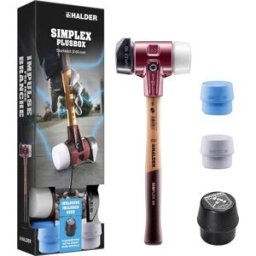 Halder SIMPLEX-Plusbox Starterkit 3027s026 Marteau à métal mi-dur 2600 g 160 mm 1 pc(s)