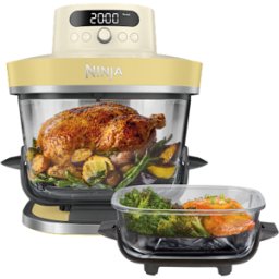 Air Fryer en verre Crispi Pro 7-en-1 Jaune AS101EUYL par SharkNinja