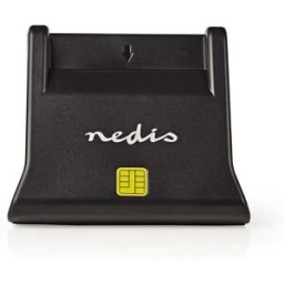 Nedis Lecteur De Carte Externe Crdru2sm3bk Dni Black One Size unisex