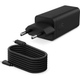 HP Chargeur Mural Usb-c 65w Gallium Black One Size unisex
