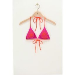 Haut de maillot de bain violet avec broderies My Jewellery Violet M femme
