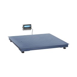 Balance au sol - 1 000 kg / 0,2 kg - 120 x 120 cm - avec écran LCD externe