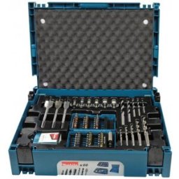 Makita B-43044 Coffret ensemble d'accessoires 66 pieces en coffret MAKPAC