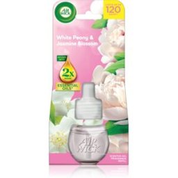 Air Wick Essential Oils White Peony & Jasmine Blossom recharge de diffuseur électrique 19 ml