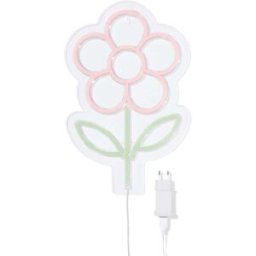 HEMA Lampe Néon Led 40x26x1,3cm Fleur (multicolore)