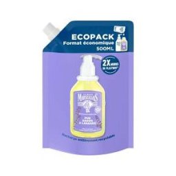 Le Petit Marseillais Gel Lavant Mains Pur Savon & Lavande Eco Recharge 500 ML - Doypack 500 ml
