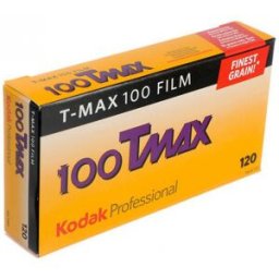 Kodak T-Max TMX 100 120 Film noir et blanc en rouleau de 5 unités