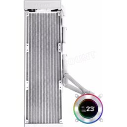 Lian-Li Kit Watercooling Pompe + Radiateur Lian Li HydroShift II LCD-C - 360mm (Blanc) (Sans ventilateur)