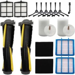 INF Kit d'accessoires de remplacement pour aspirateur robot - compatible avec Shark Navigator RV2110, RV2120AE, AV2110S -