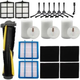 INF Kit d'accessoires de remplacement pour aspirateur robot compatible avec Shark Navigator RV2110/RV2120AE/AV2110S et