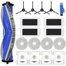 INF Kit d'accessoires de remplacement pour aspirateur robot - compatible avec ECOVACS DEEBOT T30 PRO OMNI / T30 OMNI, brosse