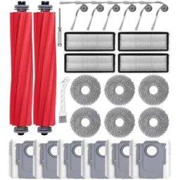 INF Kit pièces de rechange pour aspirateur robot compatible avec Roborock Qrevo S Pro / QV 35A / QV 35S - Ensemble complet