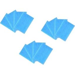 INF Éponge filtre sèche-linge n°3 205mmx152mmx20mm Bleu - Filtre de remplacement haute densité compatible avec Ventifan