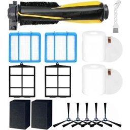 INF Kit de pièces de rechange pour aspirateur robot compatible avec Shark AV2110S, RV2120AE, RV2100S, RV2110S - brosses,